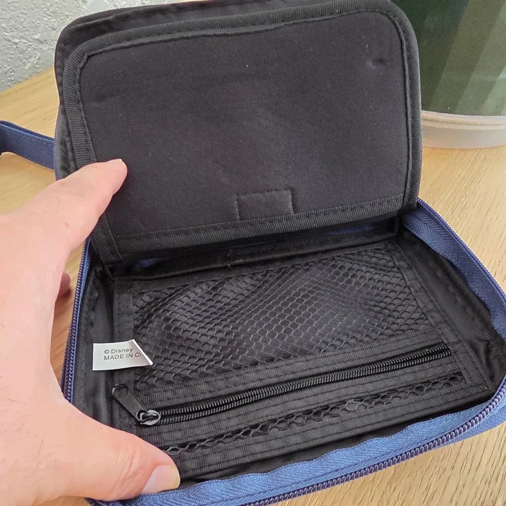 Walt‎ Disney World 2015 Sorcerer Mickey Crossbody Camera Bag Navy NWOT